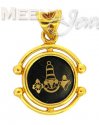 22 Kt Gold Balaji Pendant - Click here to buy online - 151 only..