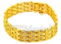 22 Kt Gold Mens Bracelet - Click here to buy online - 1,241 only..