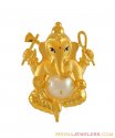 Ganesha with pearl pendant - Click here to buy online - 461 only..