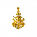 Ganesh Pendant (22K Gold) - Click here to buy online - 882 only..