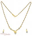 22k MangalSutra and Earrings set
