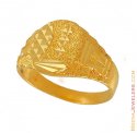 Click here to View - Round shaped mens ring (22k Gold) 