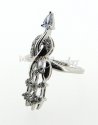 18 Kt White Gold Ladies Rings - Click here to buy online - 188 only..
