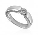 18kt White Gold Diamond Ring  - Click here to buy online - 2,355 only..