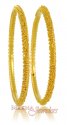 22Kt Filigree Bangles - Click here to buy online - 720 only..