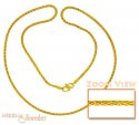 22 Kt Gold Mens  Chain - Click here to buy online - 618 only..