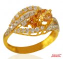 22kt Yellow Gold Studded Ring - Click here to buy online - 456 only..