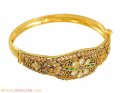 Click here to View - 22k Gold Antique Bangle(Kada) 