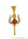 Click here to View - 22k Pendant with Trishul, Rudraksh 