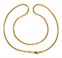 22k Gold Two Tone Chain - Click here to buy online - 1,364 only..