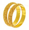 22K Gold Bangles ( Kada) - Click here to buy online - 2,641 only..