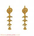 Click here to View - 2 Tone Earring with chandelier 