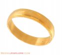 22Kt Gold Wedding Band - Click here to buy online - 405 only..