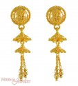22Kt Gold Fancy Earrings - Click here to buy online - 322 only..