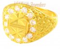 22Kt Gold Mens Signity Ring - Click here to buy online - 315 only..