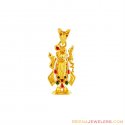 22k Lord Shinathji Pendant - Click here to buy online - 384 only..