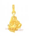 Gold Ganesh Pendant - Click here to buy online - 227 only..