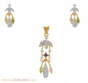 Click here to View - 22kt Gold Fancy Pendant Set 
