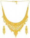 Click here to View - Gold Necklace and Earrings Set 