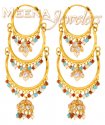 Click here to View - 22Kt Gold Exquisite Earrings 