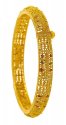 3 Tone Gold Kada - 22 Karat Gold