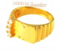 22Kt Gold Mens Signity Ring - Click here to buy online - 293 only..