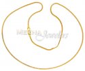 22 Kt Gold Chain - Click here to buy online - 282 only..