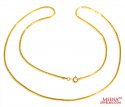 22Kt Yellow Gold Chain  - Click here to buy online - 363 only..