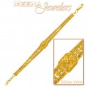 22Kt Gold Filigree Work Bracelet - Click here to buy online - 225 only..