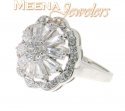 18Kt White Gold Ladies Ring - Click here to buy online - 236 only..