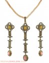 Click here to View - Diamond Victorian Pendant Set 