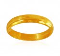 22Kt Yellow Gold Plain Band  - Click here to buy online - 330 only..