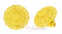 22Karat Gold Earrings with Filigree  - Click here to buy online - 248 only..