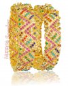 22Kt Gold Navratan Bangles - Click here to buy online - 3,973 only..