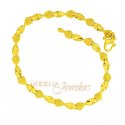 22K Gold Indian Bracelet - Click here to buy online - 295 only..