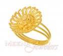 Designer Ladies Gold Ring - Click here to buy online - 191 only..
