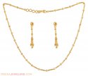 Click here to View - Necklace Set with Gold Balls 