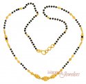 Gold Indian MangalSutra (18 inch) - Click here to buy online - 332 only..