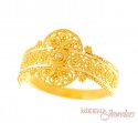 22Kt Gold Indian Ring