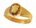 22kt Yellow Sapphire (Ring) - Click here to buy online - 1,468 only..