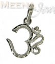 22 Kt White Gold Pendant - Click here to buy online - 79 only..