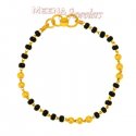 Baby Bracelet with Black beads - Click here to buy online - 87 only..