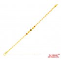 22Kt Gold Meenakari Bracelet - Click here to buy online - 551 only..