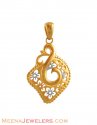 Click here to View - Fancy two tone pendant 
