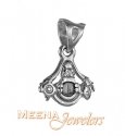 Click here to View - White Gold Lord Balaji Pendant 