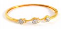 22k Signity Gold Bangle - Click here to buy online - 621 only..