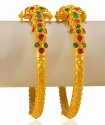 22KT Gold Stones Kada - Click here to buy online - 4,347 only..