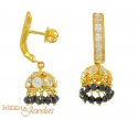 22Kt Gold Fancy Earrings - Click here to buy online - 357 only..