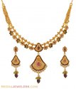 Click here to View - Gold Antique Designer Necklace 