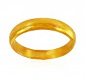 22K Gold Plain Band  - Click here to buy online - 390 only..